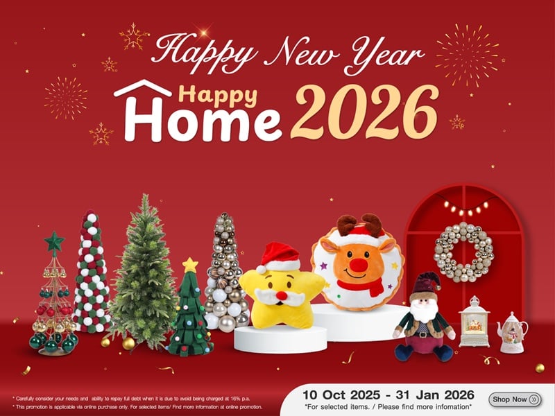 Happy Home Happy New Year 2026