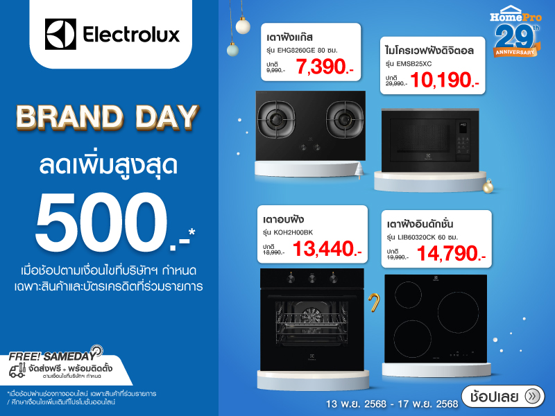 ELECTROLUX BRAND DAY