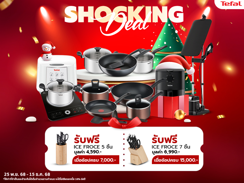 TEFAL SHOCKING DEALS