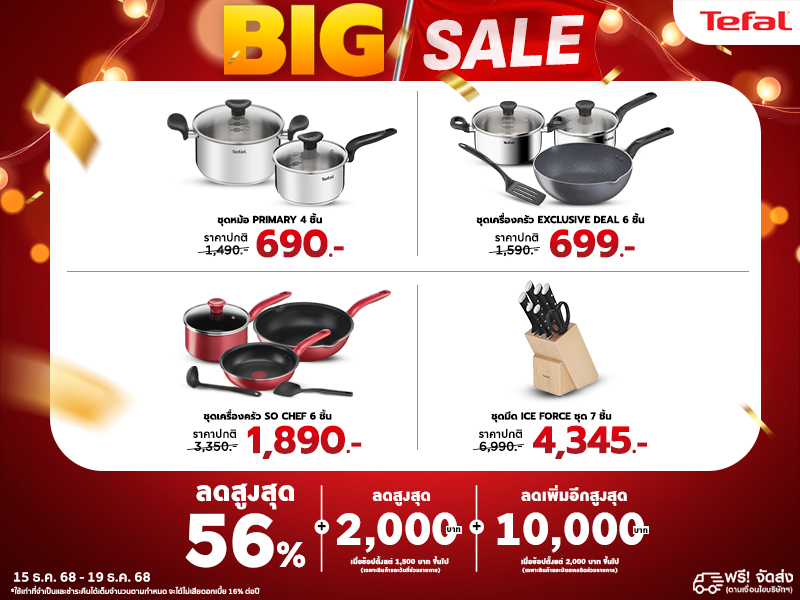 TEFAL BIG SALE