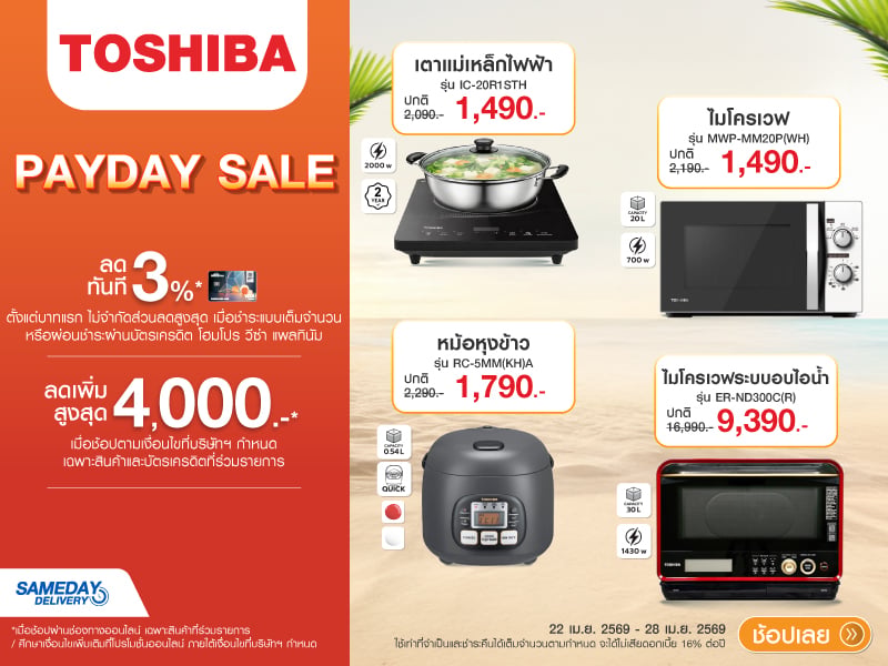 TOSHIBA PAYDAY SALE