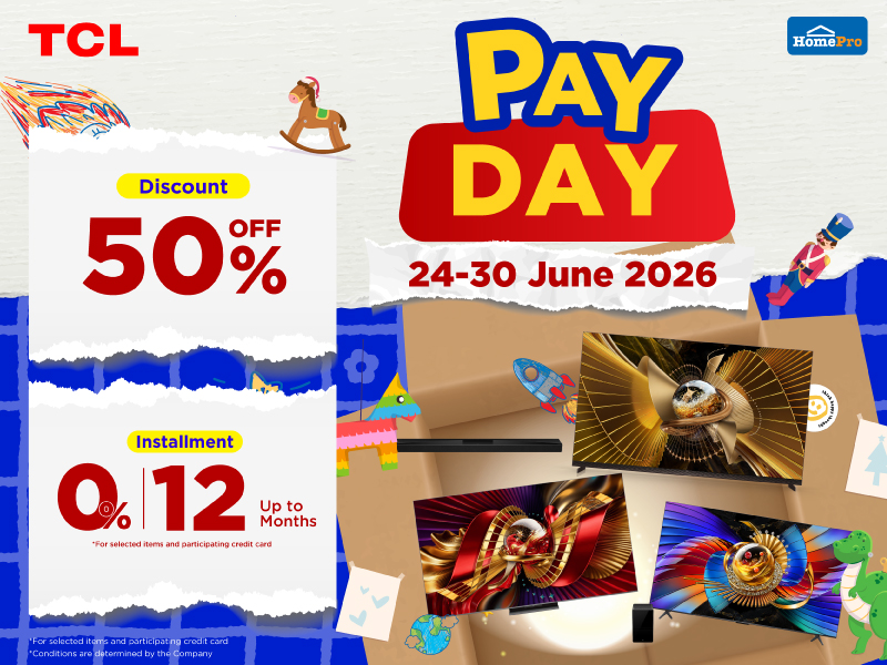 TV TCL PAYDAY SALE