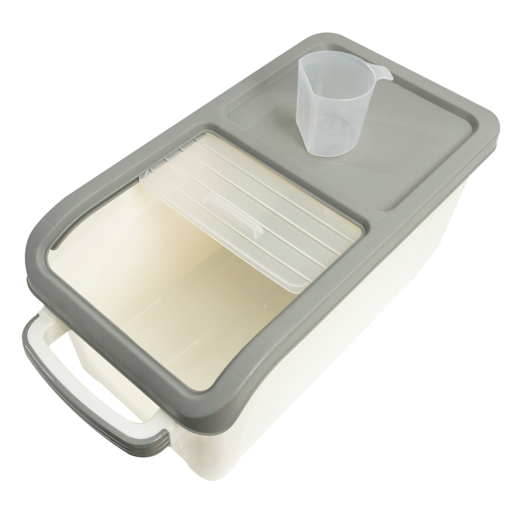 Metal Lidded Container Rice RICE CONTAINER WITH SLIDE LID 15KGS 668