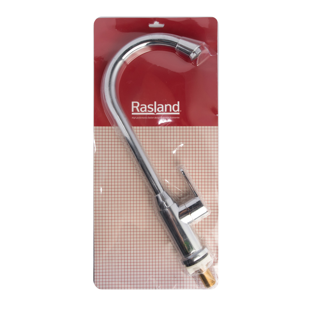 RASLAND SINK FAUCET DZ-1502 CHROME W19xD5xH34 CM