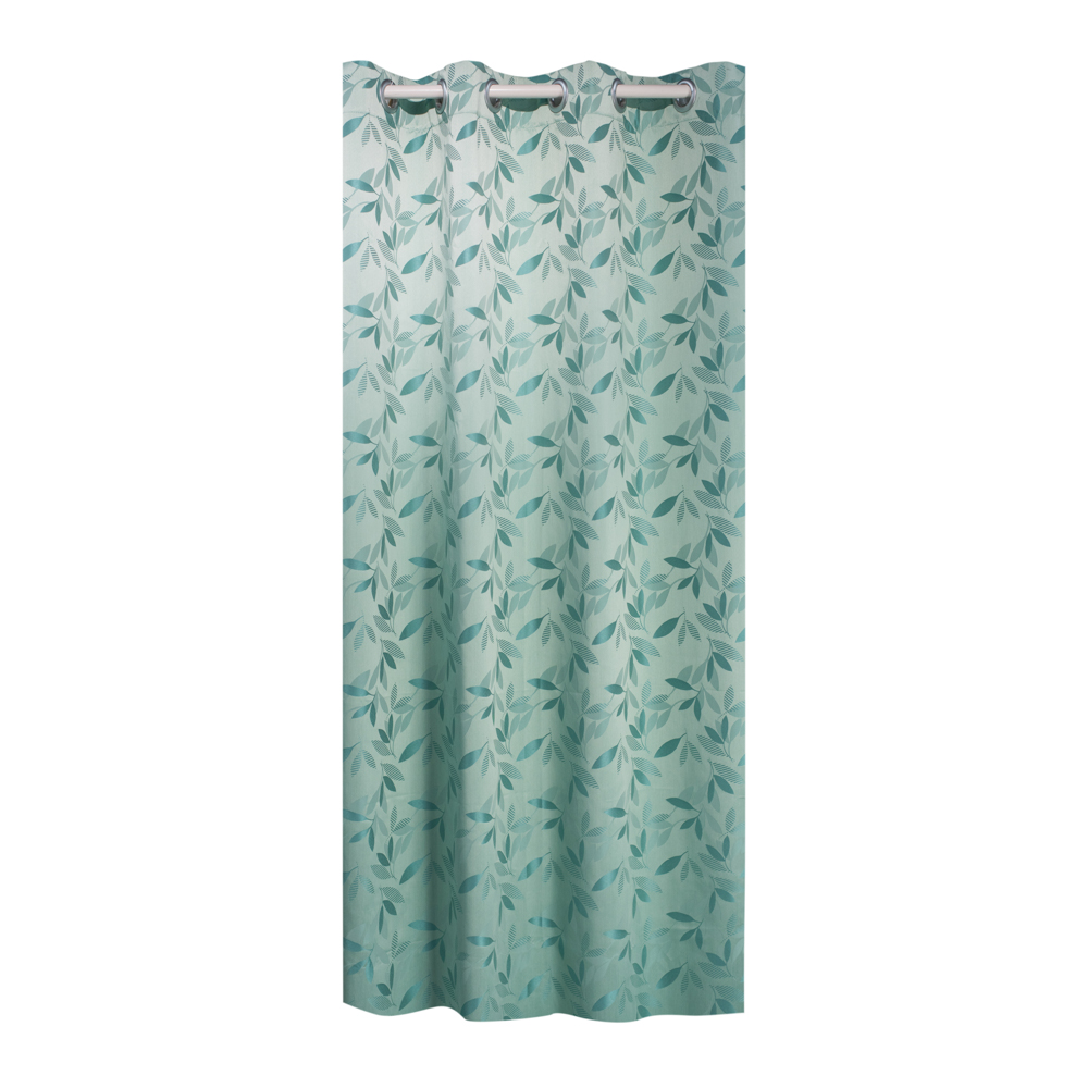HLS EVE EYELET CURTAIN 140x250 GREEN