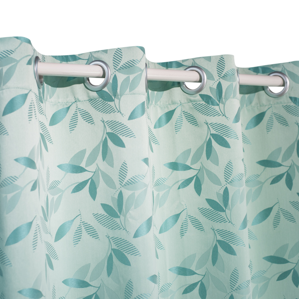 HLS EVE EYELET CURTAIN 140x250 GREEN