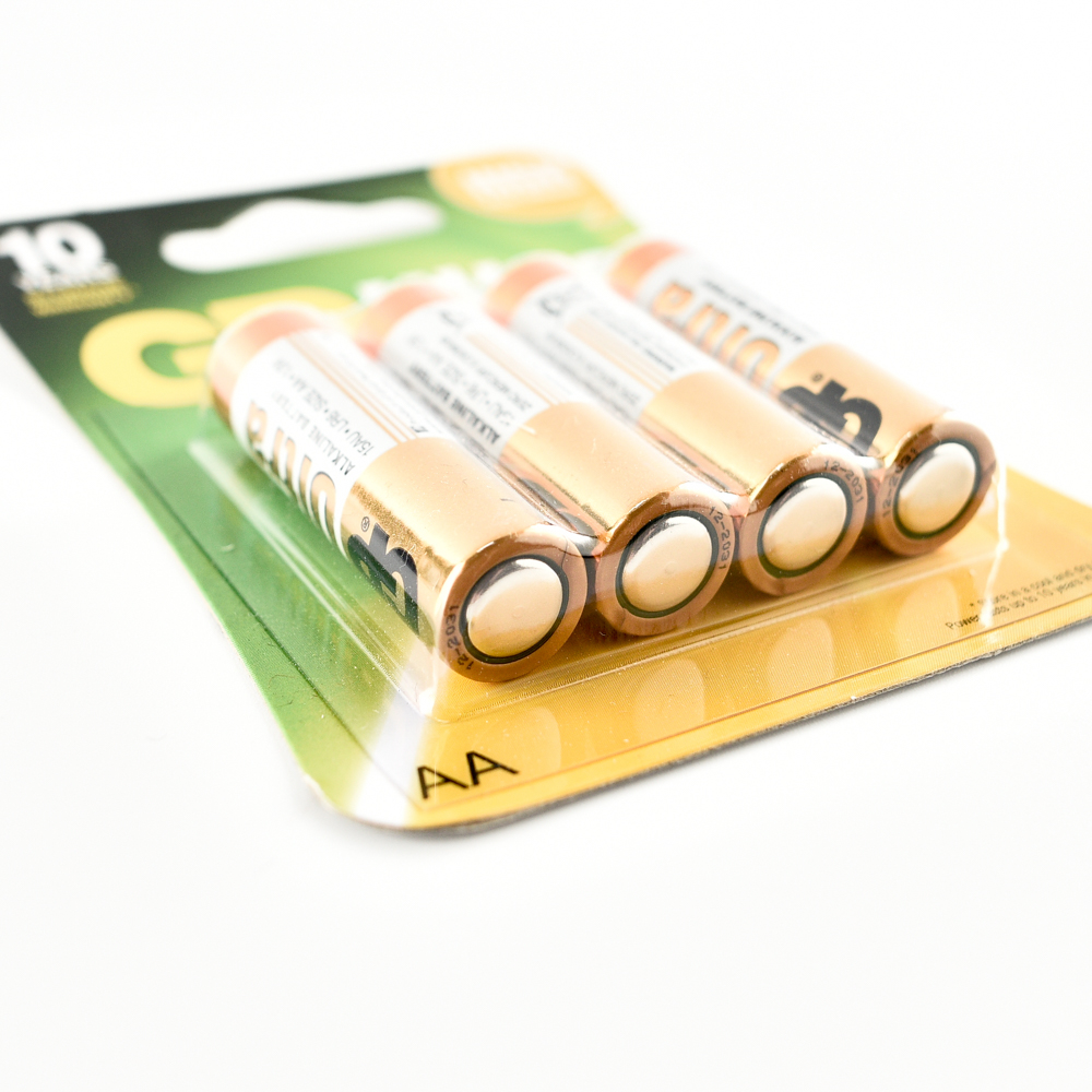 GP ULTRA ALKALINE BATTERY AA 4PCS