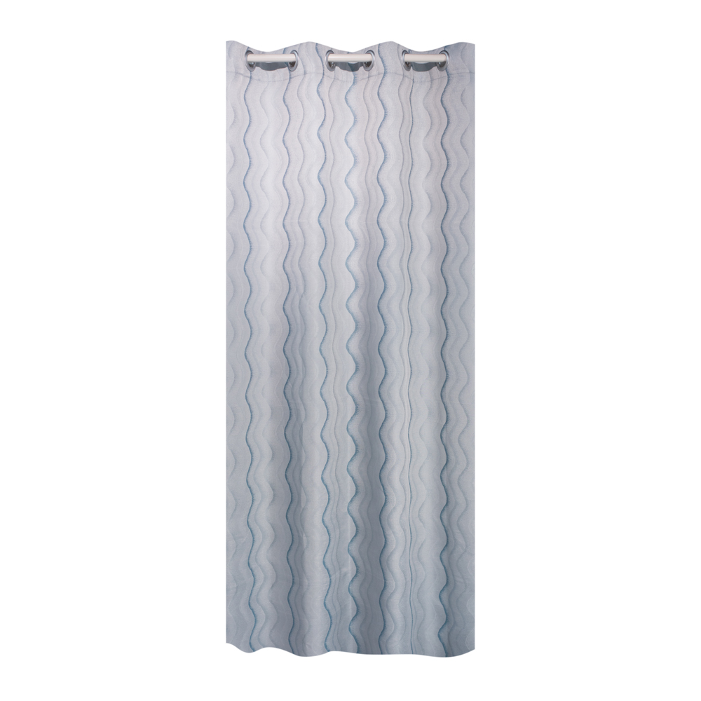 HLS SEQUIN UV CURTAIN 145X250 CYAN