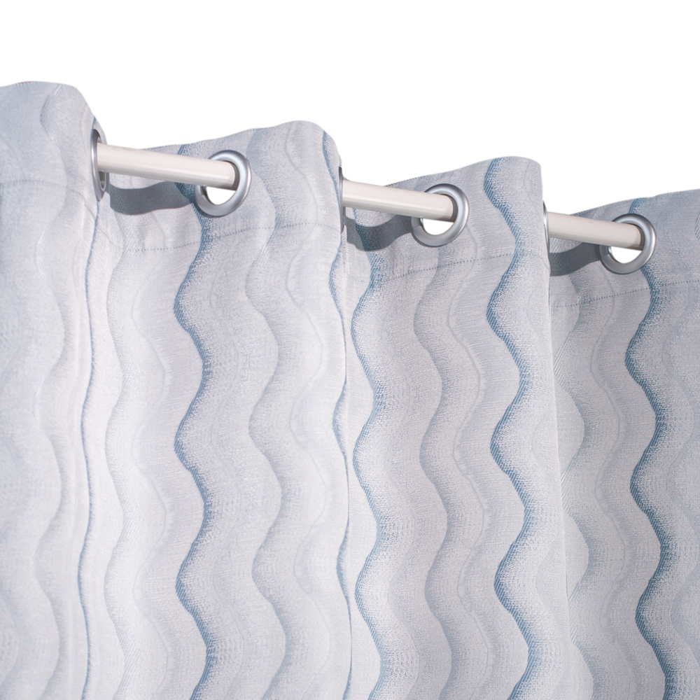 HLS SEQUIN UV CURTAIN 145X250 CYAN
