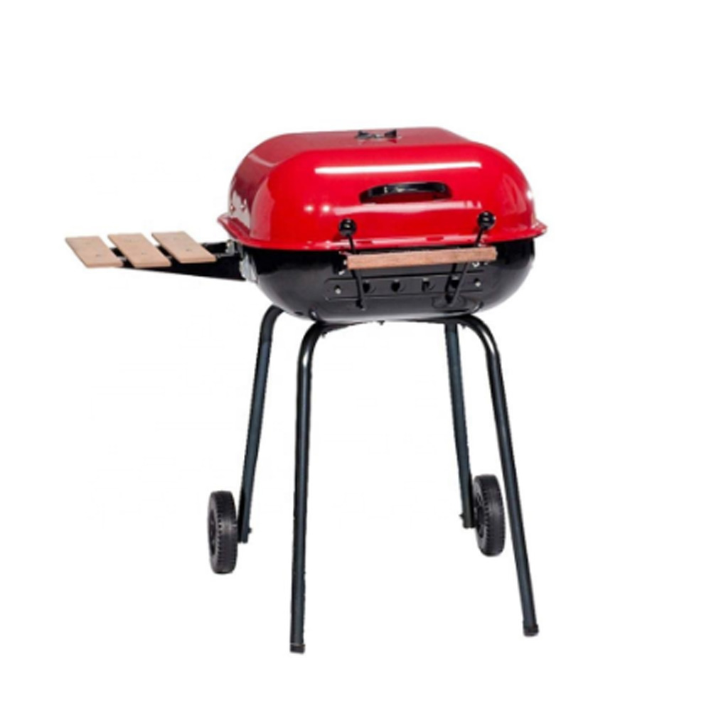 SPRING  RED-BLACK CHARCOAL BARBECUE