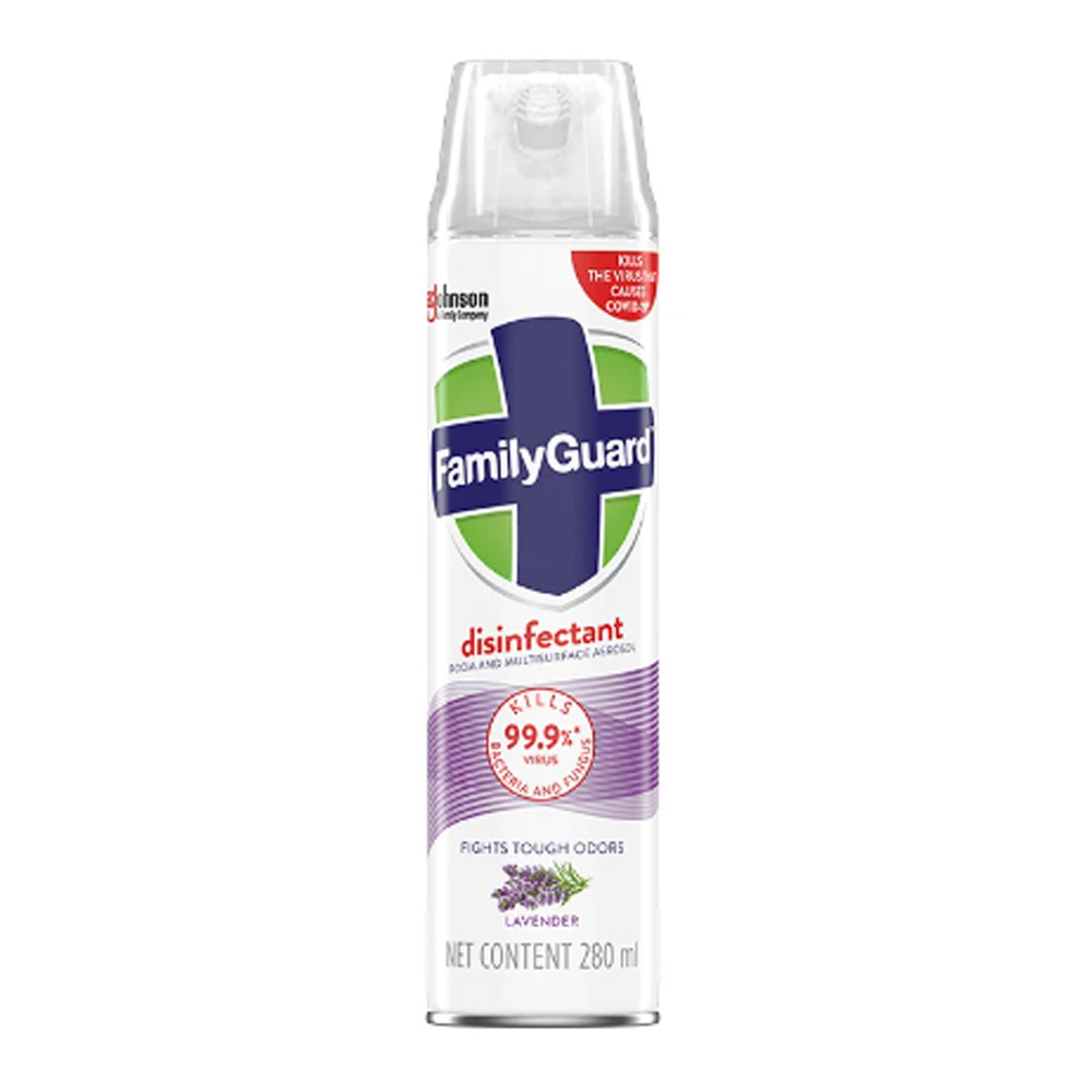 SANITIZER FAMILYGUARD  280ml SCJ338635 PURPLE