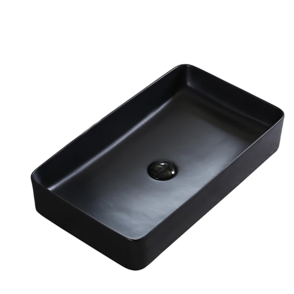 THE VERVE ABOVE COUNTER WASHBASIN TANITO VA2025 BLACK